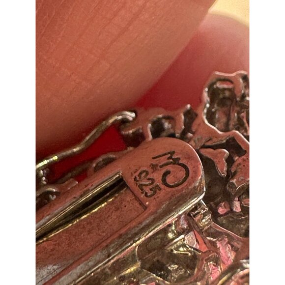 Charles Winston Sterling Silver Bracelet CZ - Picture 7 of 7